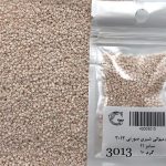 منجوق طرح میوکی سایز 11 شیری صورتی       3013