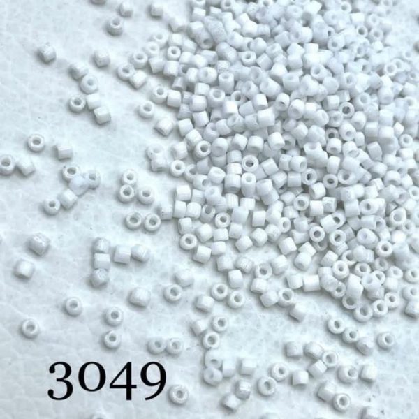 منجوق طرح میوکی سایز 11 سفید 3 کد: 3049