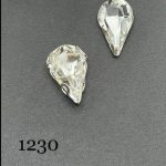 نگین قطره شیشه ای  به ابعاد 8*13 کد:  31230