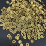 پولک 5 مم چرخدنده ایی طلایی تیره کد: 4231