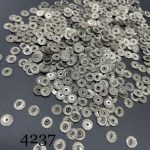 پولک 5 مم چرخدنده ایی پلاتینی دودی  کد: 4237