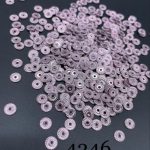 پولک 5 مم چرخدنده ایی صورتی بنفش براق کد:  4246