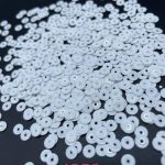 پولک 5 مم چرخدنده ایی سفید کد : 4250