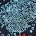 پولک 5 مم چرخدنده ایی سبز نقره ای براق کد: 4265