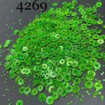 پولک 5 مم چرخدنده ایی سبز اکلیلی کد: 4269
