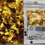 پولک 5 مم قهوه ای طلایی       4470