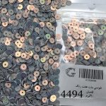 پولک 5 مم طوسی هفت رنگ       4494