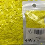 پولک 5 مم زرد براق       4495