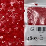 پولک 5 مم قرمز مات       4803