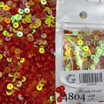 پولک 5 مم قرمز هفت رنگ       4804