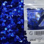 پولک 5 مم آبی کاربنی براق       4808