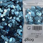 پولک 5 مم آبی نقره ای تیره براق       4809