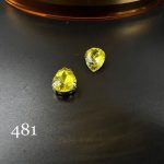 نگین اشک رنگ زرد کد: 481