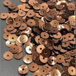 پولک 5 مم قهوه ای روشن براق       4831