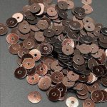 پولک 5 مم قهوه ای تیره براق       4832