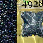 پولک 4 مم گود مشکی براق هفت رنگ       4928