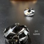 چتری 14 میل دودی شیشه ای کد : 511