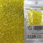 ملیله شکسته ماتسونو  سایز 11زرد هفت رنگ       5136