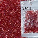 ملیله شکسته ماتسونو  سایز 11قرمز روشن هفت رنگ       5144