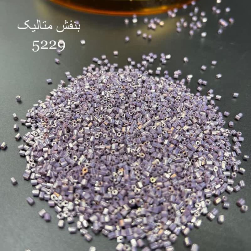 ملیله شکسته ماتسونو سایز 6یاسی روشن متالیک کد:  5229 - Image 1