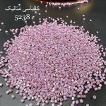 ملیله شکسته سایز 11 متالیک یاسی تیره کد:  5238