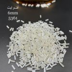 ملیله شکسته ماتسونو سایز6کرم روشن براق       5361