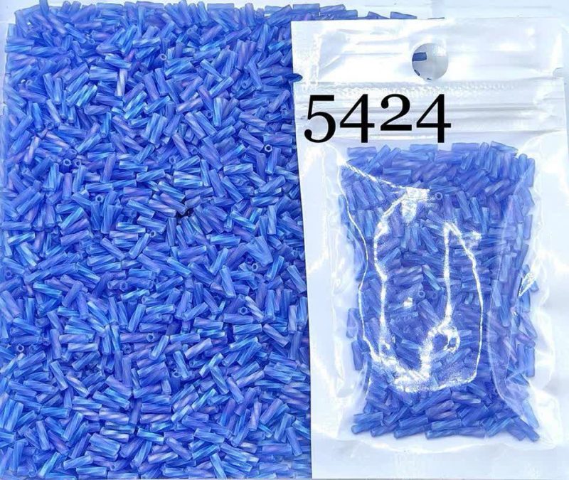 ملیله سوپر پیچ مات گچی سایز 6 میل آبی روشن       5424 - Image 1