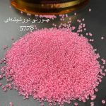 منجوق ماتسونو سایز 11 صورتی شیشه ای کد : 5778