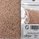 منجوق ماتسونو سایز 11کرم روشن وسط سفید       5850