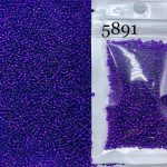 منجوق ماتسونو سایز 11بنفش جیغ شیشه ای       5891