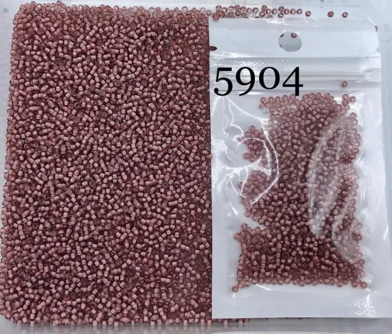 منجوق ماتسونو سایز 11کالباسی وسط سفید       5904 - تصویر 1