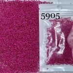 منجوق ماتسونو سایز 11صورتی تیره وسط سفید       5905