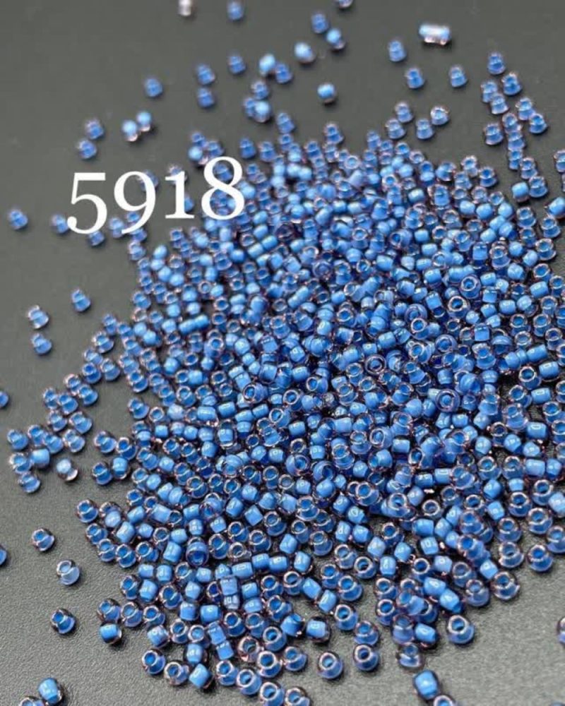 منجوق ماتسونو سایز 11آبی وسط سفید       5918 - تصویر 1