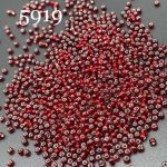 منجوق ماتسونو سایز 11 قرمز نقره ای       5919