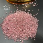 منجوق ماتسونو سایز 11 صورتی وسط نقره ای کد:  5921