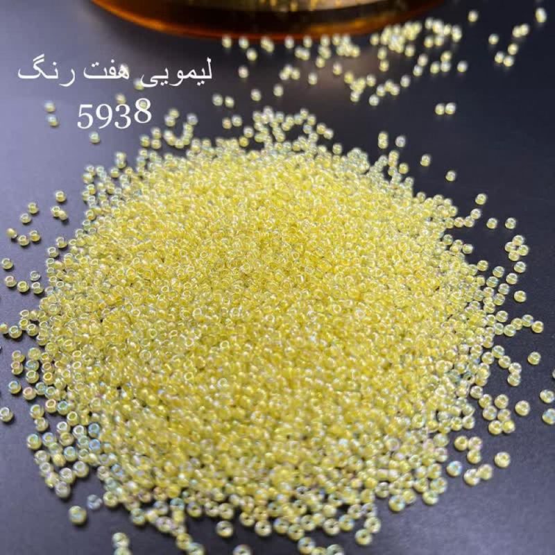 منجوق ماتسونو سایز 11 لیمویی 1 کد: 5938 - Image 1