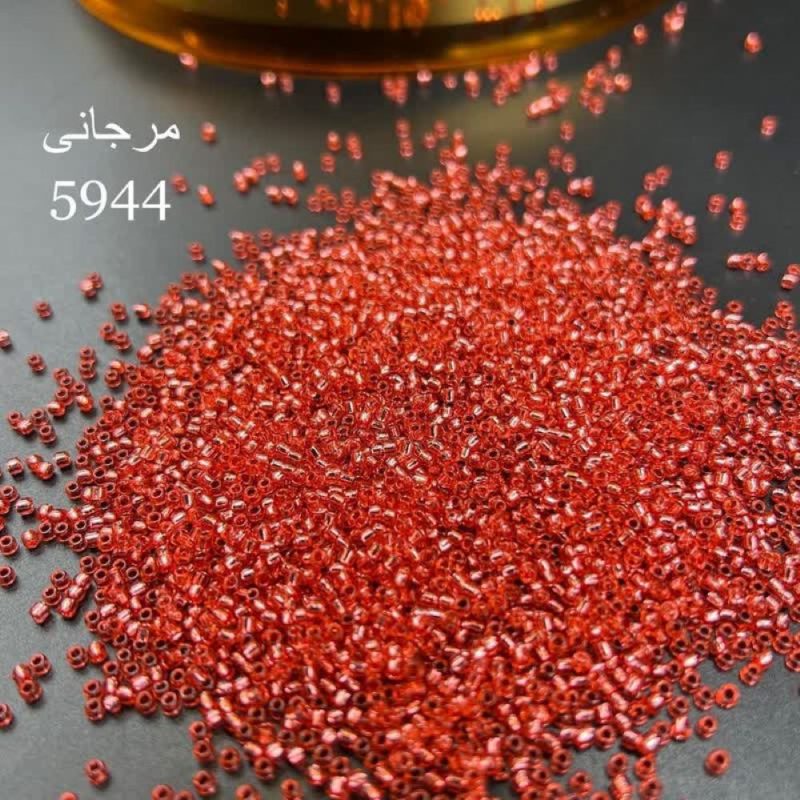 منجوق ماتسونو سایز 11 هلویی  روشن کد:  5944 - Image 1