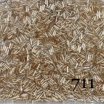 ملیله شکسته چین سایز 7 طلایی       0711