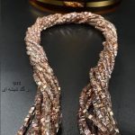 کریستال مربع سایز 2 دورنگ رزگلد کد: 911