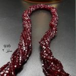 کریستال مربع سایز 2 قرمز دانه اناری کد: 916