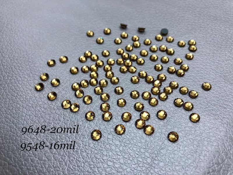 نگین حرارتی سایز 20کد  طلایی       9648 - تصویر 1