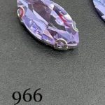 نگین مارکیز یاسی سایز 9*18 کد: 966