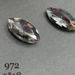 نگین مارکیز دودی سایز 9*18 کد:9972