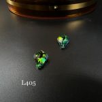 کریستال اشک باروک طرح سوارسکی سبز روشن l405