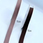 نوار اریب ترک کتان قهوه ای 1       T021