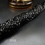 کریستال گندمی سایز 4*8 مشکی  A715