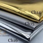 چرم 35*50نقره ای مات       0015