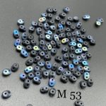 مهره ماتابودو سوراخ ابعاد 5*2/5  مشکی هفت رنگ کد:  0M53