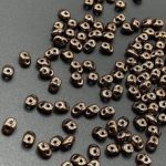 مهره ماتابودو سوراخ ابعاد 5*2/5 قهوه ای متالیک کد:  0M57