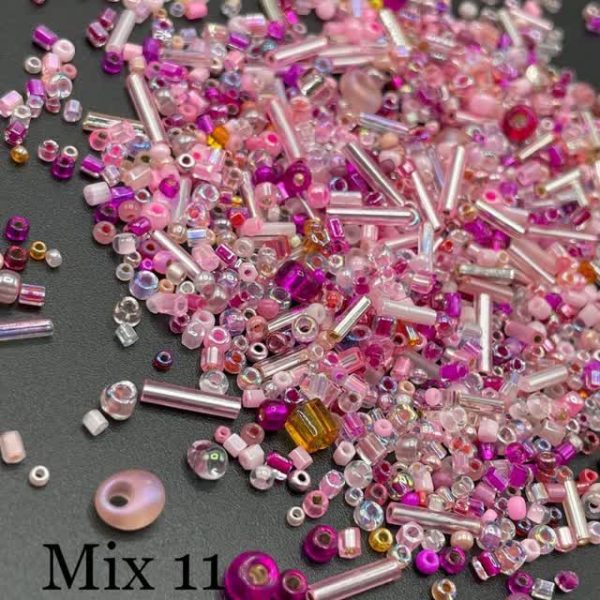 منجوق میکس میوکی صورتی MIX11